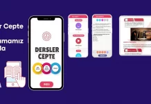 LİSE ÖĞRENCİLERİ İÇİN “DERSLER CEPTE” MOBİL UYGULAMASI