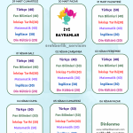 LGS ara tatili ders calisma plani (2)