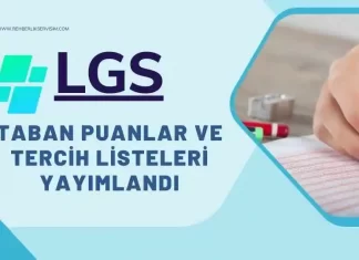 2025 Merkezi Yerleştirme ve Yerel Yerleştirme Tercih Listeleri ve Yüzdelik Dilimleri
