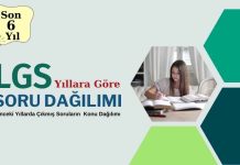 Yıllara Göre LGS Soru Dağılımı