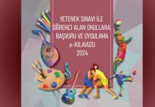 Yetenek Sınavı İle Öğrenci Alan Okullara Başvuru Ve Uygulama E-Kılavuzu Yayımlandı