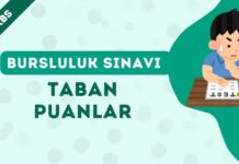 Bursluluk Sınavı Taban Puanları