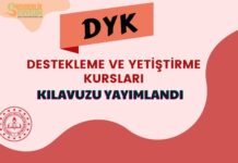 Yaz Tatili Destekleme Ve Yetiştirme Kursları E-Kılavuzu Yayımlandı
