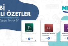 BİREYSEL ÖĞRENME PLATFORMU “MEBİ”DE SESLİ ÖZET ÖZELLİĞİ