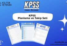 KPSS PLANLAMA VE TAKİP SETİ-PDF