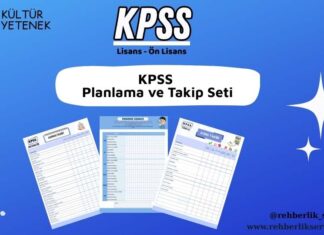 KPSS PLANLAMA VE TAKİP SETİ-PDF