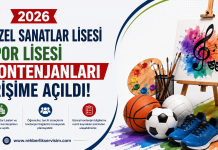 YETENEK SINAVI İLE ÖĞRENCİ ALAN OKULLARIN KONTENJANLARI ERİŞİME AÇILDI