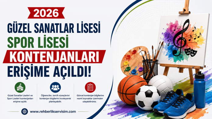 yetenek sınavı ile ogrenci alan okullar